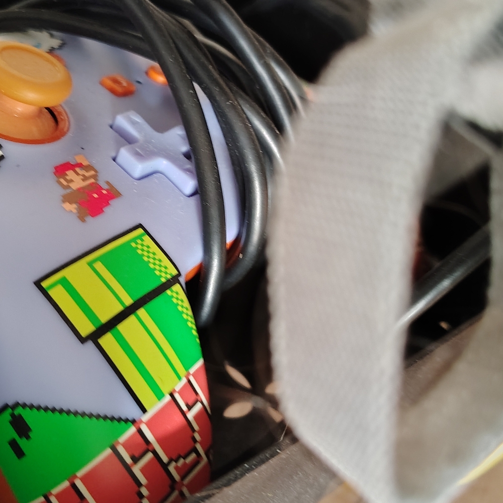 Retro Gaming Controller with Mario Design